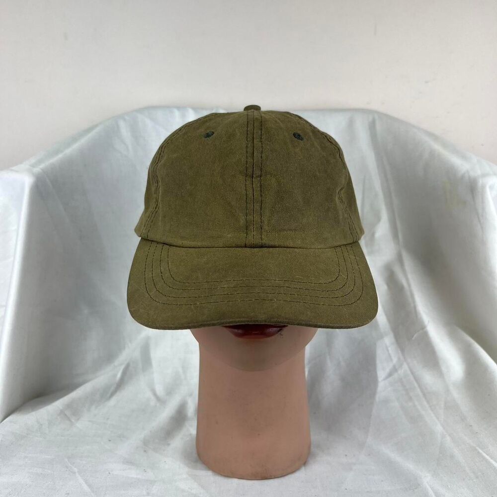 Huckberry Olive Waxed Canvas Hat